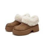 Женские зимние ботинки до щиколотки DAPHNE, хаки - фото 5