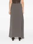 Юбка макси А-силуэта P.A.R.O.S.H., серый - фото 4