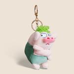 Плюшевая кукла Pulling Pig высотой 16 см Whoops, зеленый - фото 3