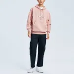 Толстовка LiNing Зимняя Унисекс Туманая Розовая, Туманно-Розовая - фото 7