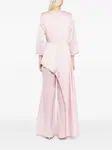 Брюки асимметричного кроя Baruni, розовый - фото 4
