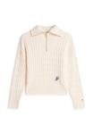 Джемпер Tommy Hilfiger CABLE MID ZIP , Calico/Off-White - фото 5
