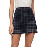 Юбка Superdry Check Mini, синий - фото