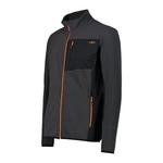 Толстовка на молнии CMP 32G5927, черный - фото 3