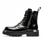 Chi Wolf Мужские черные ботинки Martin - фото