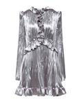 Мини-платье Philosophy Di Lorenzo Serafini, серебряный - фото