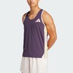 Майка мужская черный/фиолетовый Adidas, черный/фиолетовый - фото 2