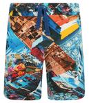 Шорты детские Guess с принтом, мультиколор - фото