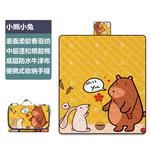 Yjhome коврик для пикника в богемном стиле для кемпинга, газона, влагостойкий коврик для пола, одеяло, лесная встреча 150*150 см - фото 4