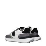 Белые тканевые спортивные кроссовки Philippe Model, белый - фото 4