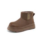 Ботинки Thermal Cushioning Height Increasing Coverage 9.5cm Snow Boots Women's ST&SAT, Brown - фото