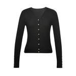 Свитер Deep Breath с пряжкой, черный - фото 13