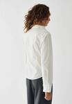 Блуза Noella Button-down blouse, White - фото 3
