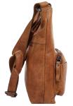 Сумка через плечо, натуральная кожа BODENSCHATZ, цвет Cognac - фото 3