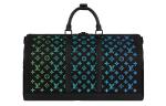 LOUIS VUITTON Сумка Keepall Led Monogram 50 Black - фото 4