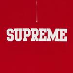 Пуловер Supreme Collegiate Half Zip Pullover, Red - фото 3