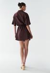 Платье BWLDR ORLA MINI, Chocolate/Brown - фото 4