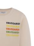 Толстовка с логотипом TRUSSARDI JUNIOR, нейтральный - фото 3