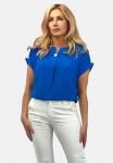 Блуза WITH BUTTON REGINA FASHION, синий - фото 3