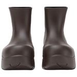 Ботильоны женские Puddle цвета кофе Bottega Veneta - фото 4