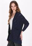Вязаный кардиган DreiMaster Vintage Comfy, Night Blue - фото 2