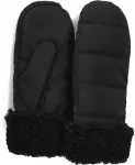 Стильные плюшевые перчатки Markberg, черный - фото