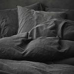 Постельное белье Essenza дизайн Парень цвет антрацит 155х220+80х80 - фото 4