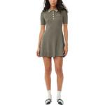 GANNI SS24 Платье с короткими рукавами женское Nomadic Yellow - фото 4