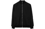 Куртка Burberry на молнии, черный - фото