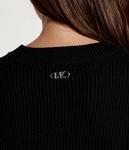 Свитер из шерсти Michael Kors Relaxed fit, черный - фото 4