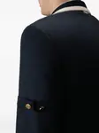 Пиджак с вышивкой Thom Browne, синий - фото 5