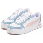 Кроссовки Puma Skye Skateboarding Shoes Women's Low-top White - Light Pink - Dark Blue, белый/синий - фото 3