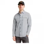 Рубашка G-Star Cpo Regular Fit, синий - фото