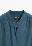 Блуза Massimo Dutti WITH CROSSOVER NECKLINE , Blue - фото 9
