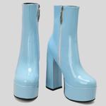 Сапоги платформы Roimaash Fashion, 256 Light-Blue - фото 3