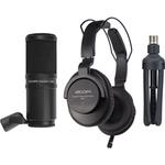 Портативный цифровой рекордер Zoom H5 2-Person Podcast Mic Kit with Handy Recorder, Mics, - фото 3
