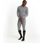 Трусы с длинными колготками м Falke, серый - фото 4