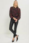 Блуза Long Tall Sally Button-down blouse, Red - фото 2