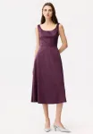 Повседневное платье Adl, Plum - фото 2