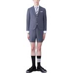 Куртка 4 Bar Striped Single Breasted Jacket THOM BROWNE, темно-серый - фото 6