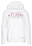 Толстовка с капюшоном H.I.S Sweatshirt, белый - фото