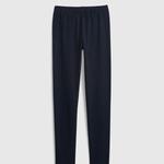 Однотонные леггинсы Gap, синий - фото