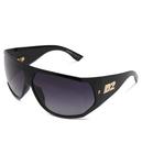 Солнцезащитные очки мужские Dsquared2 с логотипом бренда, черный - фото