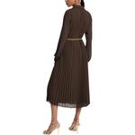 Платье из жоржета MICHAEL KORS, Chocolate - фото 2