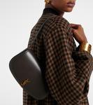 Кожаная сумка через плечо Voltaire Mini Saint Laurent, Urban Grey - фото 2