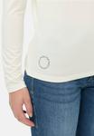 Топ camel active LANGARMMIT STEHKRAGEN, Milk White/Off-White - фото 4