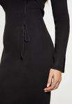 Вязаное платье NAEMI Knitted dress, черный - фото 3