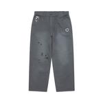 Брюки с нашивкой *A Bathing APE Logo Aape, серый - фото