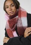 Шарф Kaffe Scarf, Pink Checks/Pink - фото 2