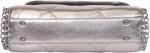 Сумка GUESS Khatia Top Handle Flap Pewter One Size - фото 4